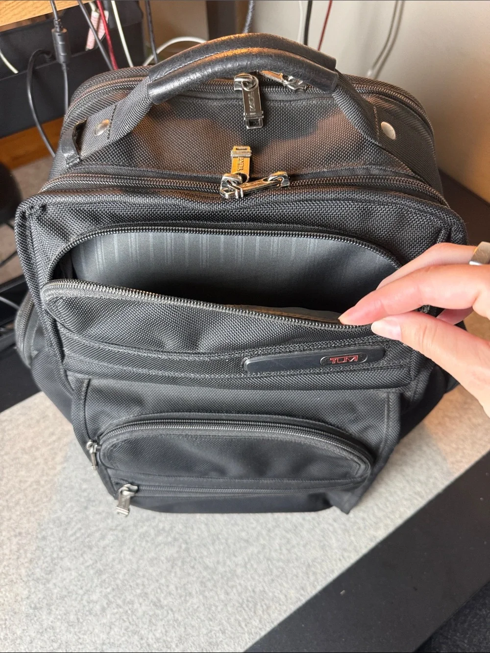 Tumi Alpha Brief laptop backpack